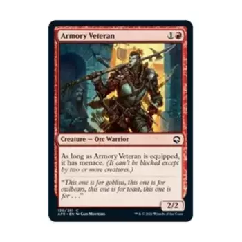 CCG Ветеран Оружейной палаты (К), MTG - Adventures in the Forgotten Realms