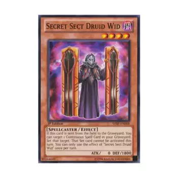 CCG Вид секретного друида секты (обычный), Yu-Gi-Oh - Shadow Specters - Singles