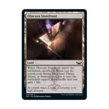 CCG Витрина магазина «Обскура» (клавиша C), MTG - Streets of New Capenna