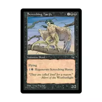 CCG Визжащая гарпия (U), MTG - Tempest