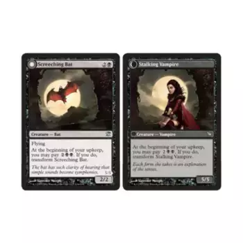 CCG Визжащая летучая мышь // Преследующий вампир (U), MTG - Innistrad