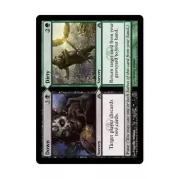 CCG Вниз // Грязно (U), MTG - Dragon's Maze