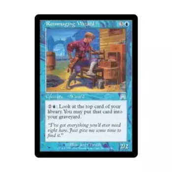 CCG Волшебник роющихся (U), MTG - Onslaught