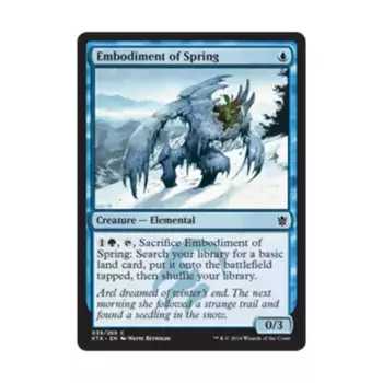 CCG Воплощение весны (С) (Фольга), MTG - Khans of Tarkir