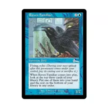 CCG Ворон-фамильяр (U), MTG - Urza's Legacy