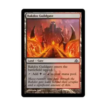 CCG Ворота гильдии Ракдос (C) (фольга), MTG - Dragon's Maze