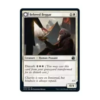 CCG Возлюбленный нищий (U), MTG - Innistrad - Midnight Hunt