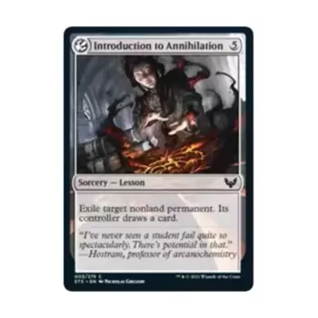 CCG Введение в аннигиляцию (C) (фольга), MTG - Strixhaven - School of Mages
