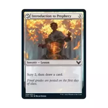 CCG Введение в пророчество (C) (фольга), MTG - Strixhaven - School of Mages