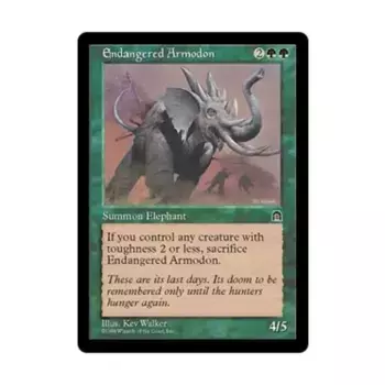 CCG Вымирающий Армодон (клавиша C), MTG - Stronghold