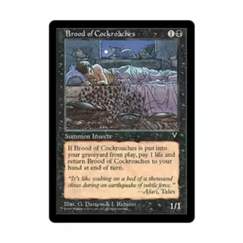 CCG Выводок тараканов (U), MTG - Visions