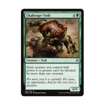 CCG Вызывающий тролль (U), MTG - War of the Spark