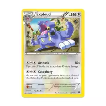 CCG Взрыв (R) #82 (обратная голограмма), Pokemon - XY - Fates Collide - Singles