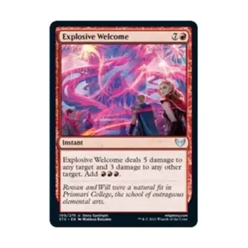 CCG Взрывное приветствие (U), MTG - Strixhaven - School of Mages