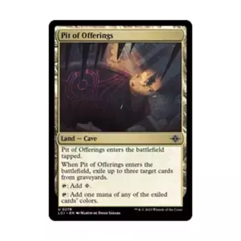 CCG Яма подношений (U), MTG - The Lost Caverns of Ixalan