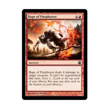 CCG Ярость Пурфороса (C) (Фольга), MTG - Theros