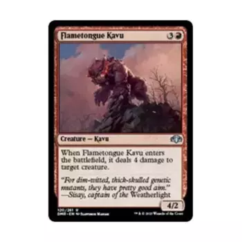 CCG Язык Пламени Каву (U), MTG - Dominaria Remastered