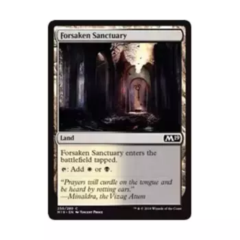 CCG Заброшенное святилище (С) (фольга), MTG - Core Set 2019