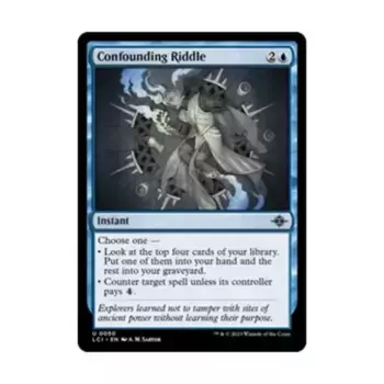 CCG Загадочная загадка (U), MTG - The Lost Caverns of Ixalan