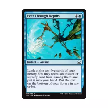 CCG Заглянуть в глубину (С), MTG - Duel Decks - Mind vs. Might