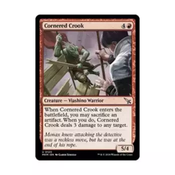 CCG Загнанный в угол Крук (U), MTG - Murders at Karlov Manor