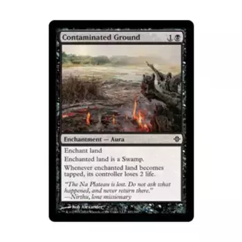 CCG Загрязненная земля (C) (фольга), MTG - Rise of the Eldrazi