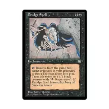 CCG Заклинание «Работа» (U), MTG - Homelands