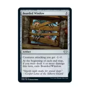 CCG Заколоченное окно (U), MTG - Innistrad: Crimson Vow