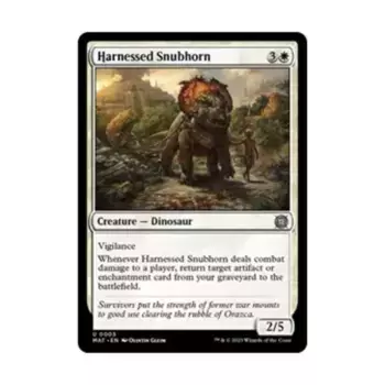 CCG Запряженный курносый (U), MTG - March of the Machine: The Aftermath