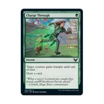 CCG Заряд через (С), MTG - Strixhaven - School of Mages