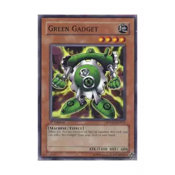 CCG Зеленый гаджет (Общий), Yu-Gi-Oh - Structure Deck - Machina Mayhem - Singles