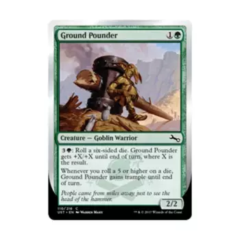 CCG Землеотбойник (С), MTG - Unstable