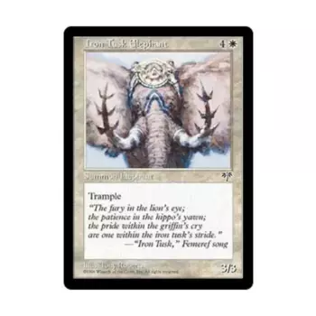 CCG Железный слон из бивня (U), MTG - Mirage