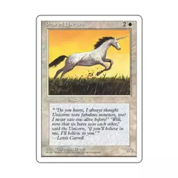CCG Жемчужный единорог (С), MTG - 4th Edition
