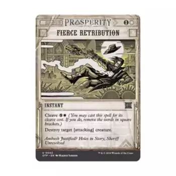 CCG Жестокое возмездие (U), MTG - OTJ Breaking News