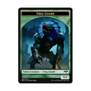 CCG Жетон лягушки-ящерицы (T), MTG - Ravnica Allegiance