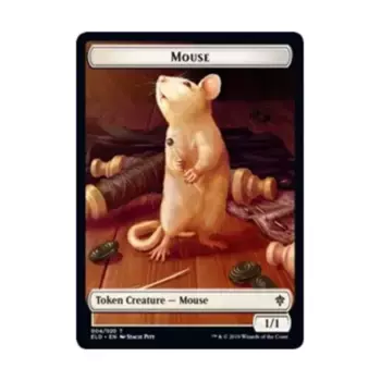 CCG Жетон мыши (T), MTG - Throne of Eldraine
