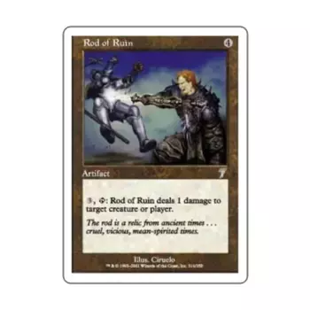 CCG Жезл разрушения (U), MTG - 7th Edition
