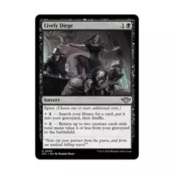 CCG Живая панихида (U), MTG - Outlaws of Thunder Junction