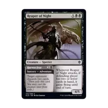 CCG Жнец ночи // Страх урожая (С), MTG - Throne of Eldraine