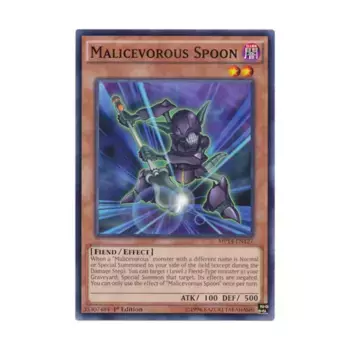 CCG Злобоядная ложка (Обычная), Yu-Gi-Oh - Mega-Tins 2014 - Singles