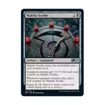 CCG Зловещая коса (U), MTG - Core Set 2021