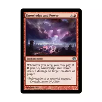 CCG Знание и сила (U), MTG - Journey into Nyx