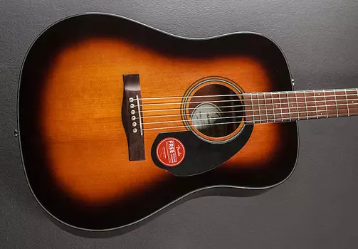 CD-60 Дредноут V3 - Солнечные лучи Fender CD-60 Dreadnought V3 -
