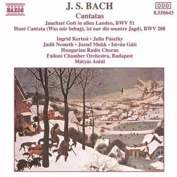 CD диск Bach / Antal / Fco: Cantatas 51 & 208