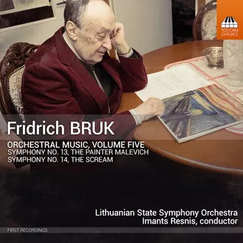CD диск Bruk / Lithuanian State Symphony Orchestra: Bruk: Orchestral Music, Vol. 5