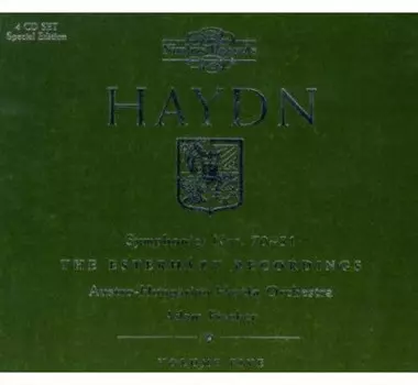 CD диск Haydn / Austro-Hungarian Haydn Orch / Fischer: Complete Symphonies 70-81 5: Esterhazy Recordings