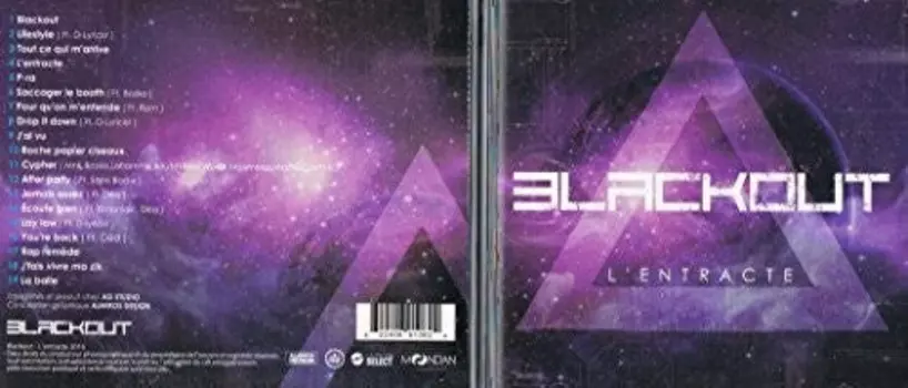 CD диск L'Entracte: Blackout
