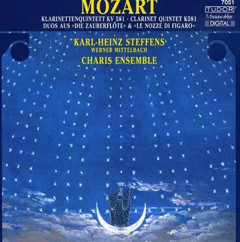 CD диск Mozart / Steffens / Mittelbach / Charis Ensemble: Quintet KV 581 Duos from Diezauberflote KV 620