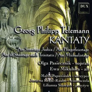 CD диск Telemann / Pasiecznik / Mikulska: Cantatas 18 33 50 & 64